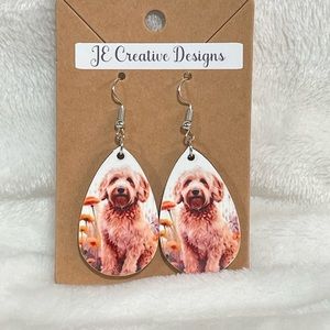 Goldendoodle Earrings